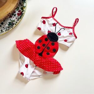 Vintage Kids R Us Ladybug Swimsuit | 4T
